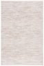 Whisper Ivory Beige 6'7" Square Synthetic Area Rug