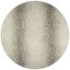 Beige Chenille 8' Round Easy-Care Non-Slip Area Rug