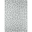 Gray Giraffe Print Flat Woven Chenille Area Rug 5' x 7'