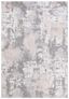 Beige and Grey Abstract Distressed Area Rug, 2'7" x 5'