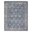 Charleston Vintage-Inspired Navy & Light Grey 6'7" Square Area Rug