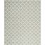 Hand-Tufted Elegance Gray Wool 24" Tufted Accent Rug