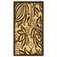 Natural Brown Floral Motif Outdoor Area Rug