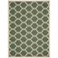 Safavieh Courtyard Dark Green and Beige 9' x 12' Reversible Area Rug