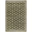 Elegant Oushak Hand-Knotted Wool Area Rug, 8' x 10', Gray