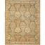Elegant Hand-Knotted Woolen Area Rug, 9' x 12', Soft Gray