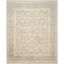 Gray Hand-Knotted Wool 10' x 14' Oriental Rug