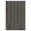 Taupe Geometric Hand-Knotted Wool and Viscose Rug, 9' x 12'