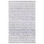 Ivory and Blue Flat Woven Wool Area Rug, 2' x 3'