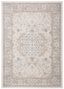 Cream and Beige Synthetic Oriental Area Rug, 11' x 15'