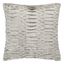 Marita 19" Light Grey Cotton Viscose Square Pillow