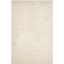 Elegant Beige Handwoven Silk-Feel Viscose 6' x 9' Rug