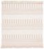 Ivory and Taupe Flat Woven Wool Square Rug, 6' x 6'