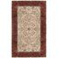 Ivory and Rust Hand-Tufted Wool Persian Rug, 3' x 5'