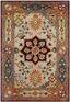 Hand-Tufted Red and Rust Wool Persian Accent Rug 2' x 3'