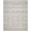 Taupe Cotton-Synthetic Blend Traditional 4' x 6' Area Rug