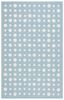 Blue and Ivory Hand-Tufted Wool Kids Area Rug 5' x 8'