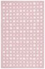 Pink and Ivory Hand-Tufted Wool Round Kids Rug