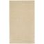 Ivory Flat Woven Synthetic 4' x 6' Area Rug