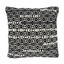 18'' Black and White Cotton Moroccan Pillow Cover