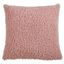 Pink 18" Faux Fur Down Filled Square Throw Pillow