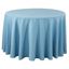 Aqua Round Fabric 72" Everyday Tablecloth