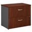 Hansen Cherry 36" Engineered Wood 2-Drawer Lateral File Cabinet