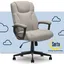 Gray Microfiber High-Back Executive Swivel Office Chair