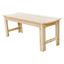 Natural Cedar 4-Foot Backless Garden Bench