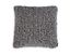 Gray Looped Wool Blend 19'' Square Throw Pillow