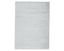 Gray 5' x 7' Washable Solid Cotton Synthetic Rug