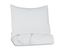 White Twin Quilted Diamond Coverlet Set with Sham