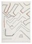 Ashley Cadeworth Washable 5' x 7' Multi Abstract Cotton Rug