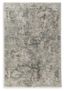 Abstract Multi-Color Synthetic 5' x 7' Area Rug