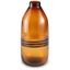 Amber Glass Contemporary Decorative Vase