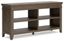 Weathered Gray 60" Acacia Wood Traditional Credenza