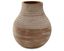 Distressed White Ceramic Terra Cotta Vase