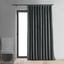 Natural Grey 100W x 96L Velvet Blackout Curtains