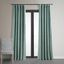 Skylark Blue Velvet Blackout Curtain Panel 50W x 120L