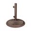 Coral Bronze Cast Iron 19.3" Patio Umbrella Base