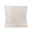 Natural Cotton Macrame Square Throw Pillow 18" x 18"