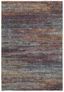 Gray Multicolor Synthetic Oriental Rectangular Rug