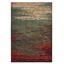 Laurel Blue and Brown Abstract 6'7" x 9'2" Area Rug