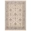 Maharaja Ivory Traditional Hand-Knotted 2' x 3' Synthetic Area Rug