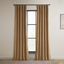 Spiced Rum Velvet Room Darkening Curtains 50" x 108"