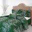 Hunter Green Twin Reversible Microfiber Comforter Set