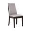 Pearl Silver Upholstered Wood Side Chair