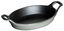 Graphite Grey Cast Iron Mini Oval Gratin Baking Dish