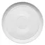 White Porcelain Microwave-Safe Dinner Plate Set, 11-Inch