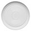 White Porcelain 9-Inch Salad and Dessert Plate Set